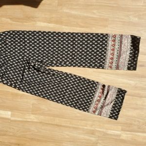 Flowy print pants